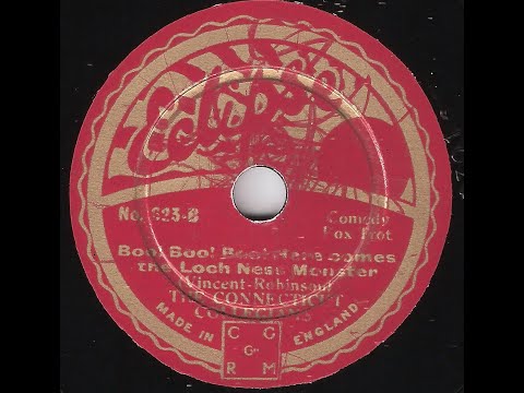 Boo! Boo! Boo! Here Comes The Loch Ness Monster - The Connecticut Collegians (1934)