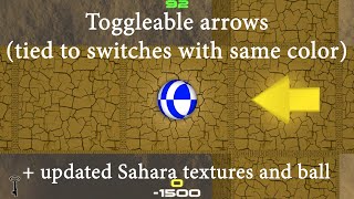 Cubosphere Mod - New things (Toggle Arrows, Power Button &amp; more)