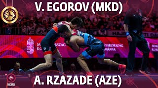 Vladimir Egorov (MKD) vs Aliabbas Rzazade (AZE) - Final // European Championships 2022