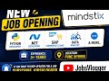 Mindstix Hiring | Python, .NET, SAP &amp; Data Analyst Roles in Pune | 3+ Years Experience Hybrid Model 