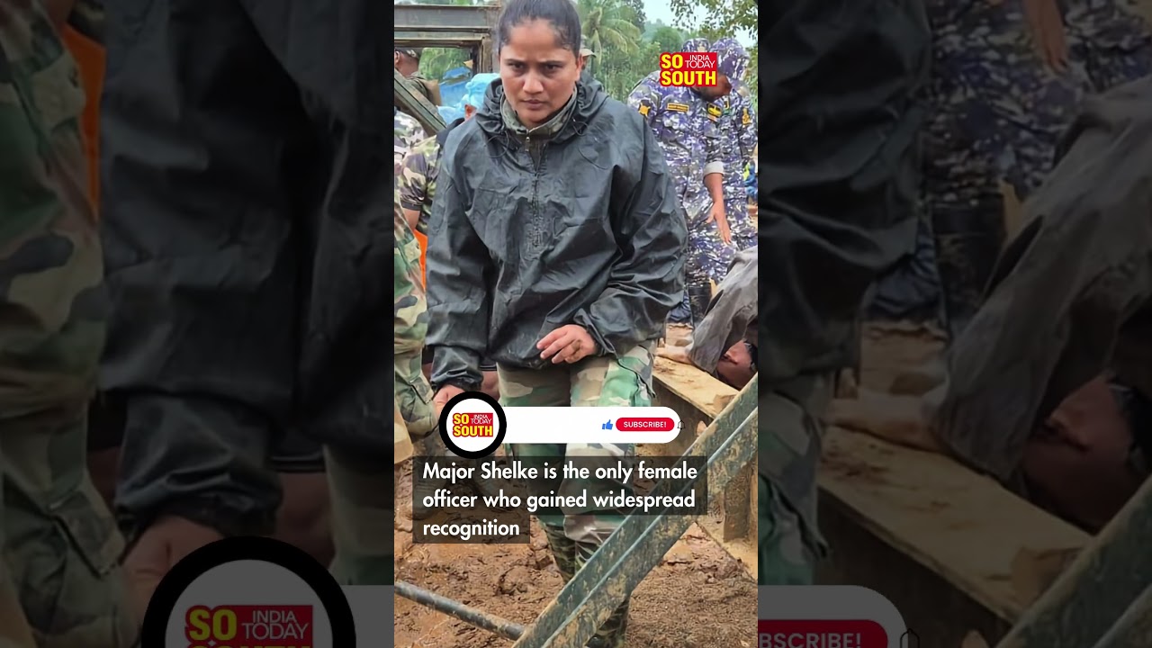 Meet Major Sita Shelke: Army Officer Who Led Her Team In Building Bailey Bridge In Wayanad Landslide