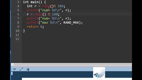 Random Numbers in C