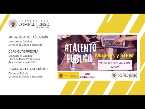 Jornada Talento Público: Mujeres y STEM.
