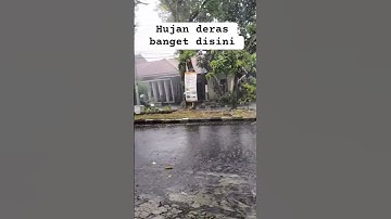 cuaca hujan deras.di selimuti angin kencang.#shorts  #hujanlebat