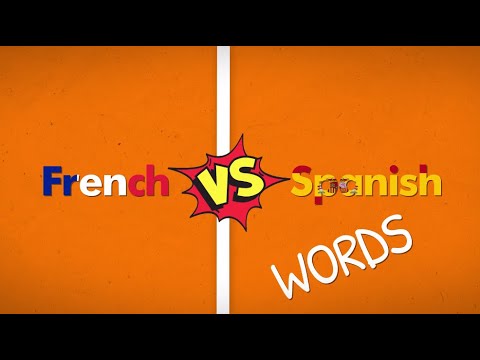 Video: Perbedaan Antara Bahasa Prancis Dan Spanyol