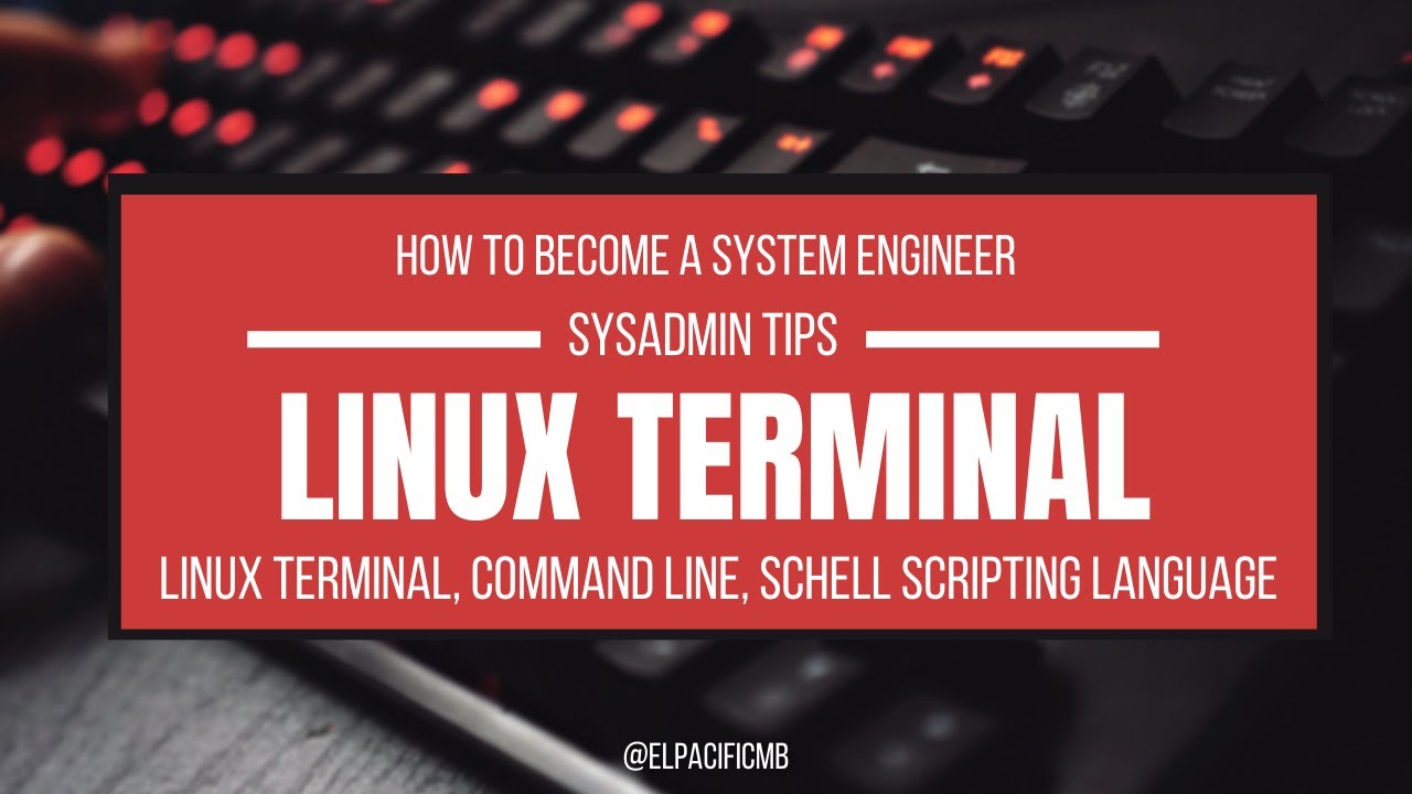1.6. The Linux Terminal , What is it? | Unix Shell Scripting - YouTube