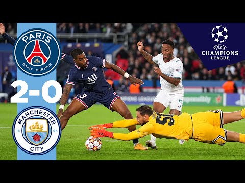 Man City Highlights | PSG 2-0 MAN CITY | Champions League