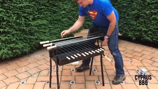 Cyprus BBQ Foukou Set Up Video