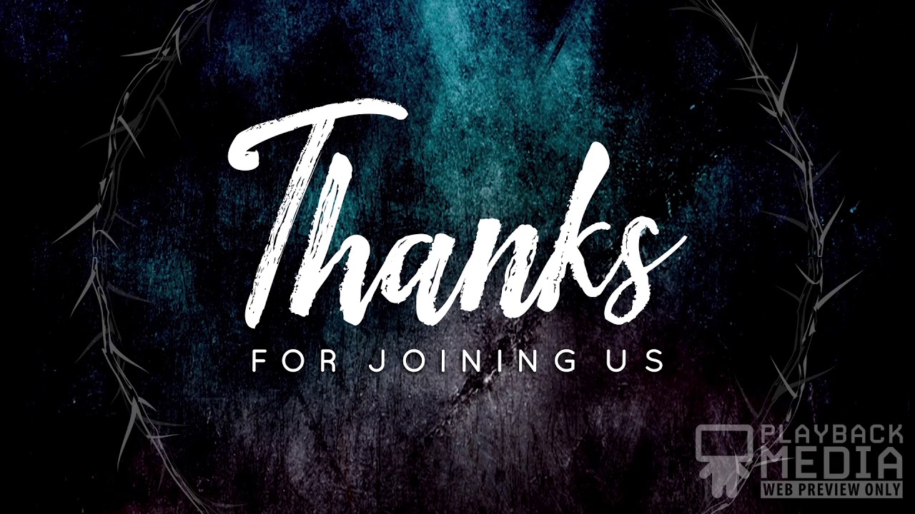 Good Friday Thorns Closing Motion