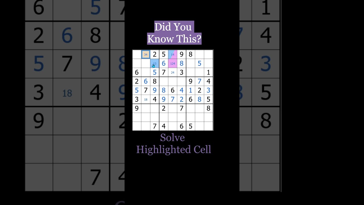 How To Solve Hard Sudoku With XY Wings Shorts 70 Puzzle