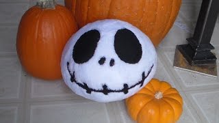 Jack Skellington Plush Tutorial