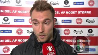 Christian Eriksen post match interview Denmark 0-0 Ireland