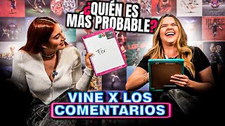 ¿Quién INVITARÍA un tercero? | ¿Actuaría en TELENOVELAS? | Vine X los COMENTARIOS + Fer y Les