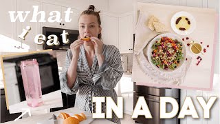 What I ACTUALLY Eat In A Day | very pregnant & hungry