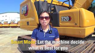 Cat Machine  Changing to various engine power mode on your Cat Excavator