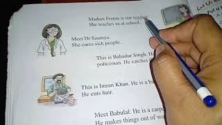 Chapter-14 Our Helpers Reading ( People who help us in different ways)