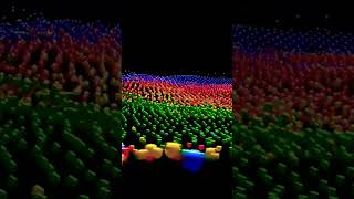 Marbles vs Gravity: 3D Simulation