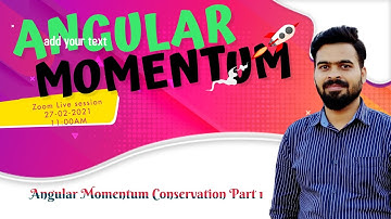 Angular Momentum Conservation part 1 || Rotational Motion || Angular Momentum II JEE ADVANCED