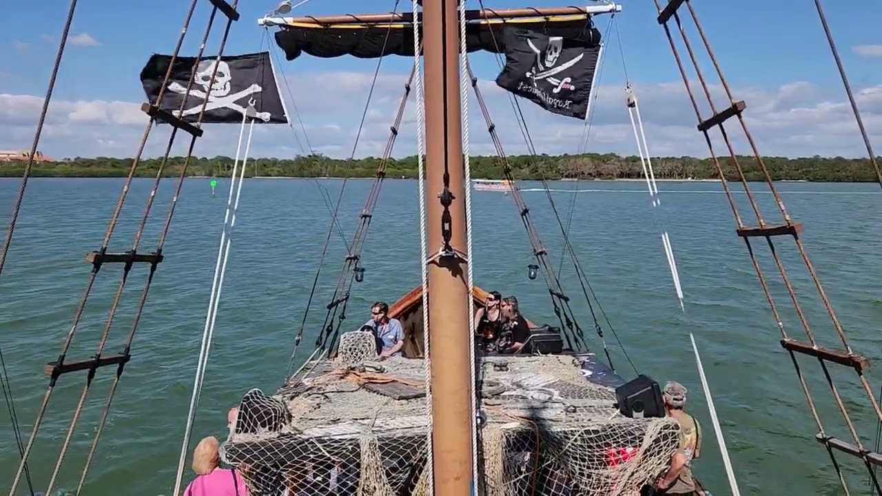 Lovely day for a Pirate Ship Cruise!