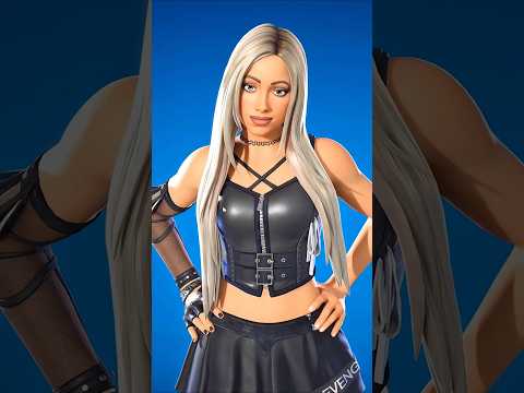 MIRA ESTO!!🚨 ASÍ SE VE LA SKIN DE LIV MORGAN EN FORTNITE #fortnite #shorts