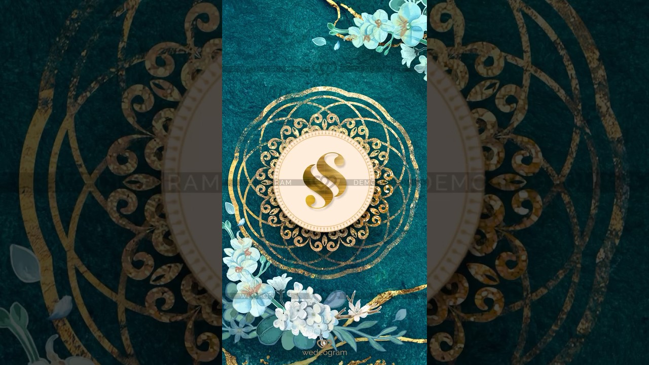 BLISS Save The Date by wedeogram | Wedding Invitation Video Template | WhatsApp +919504404404