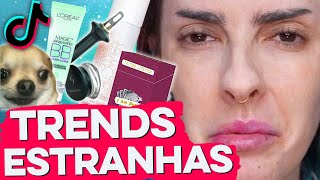 TESTANDO PRODUTOS ESTRANHOS E TRISTES   - Karen Bachini