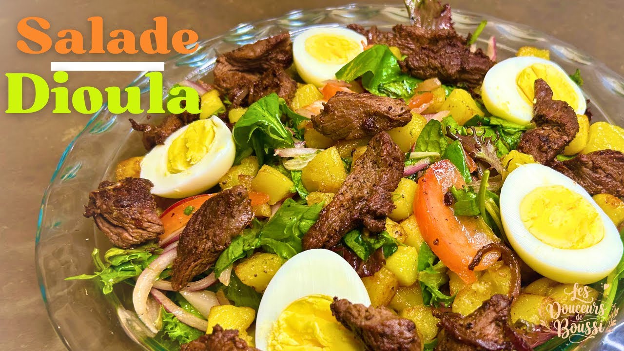 Salade Dioula 🇨🇮 | Recette africaine rafraîchissante et savoureuse