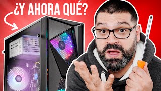 Qué hacer DESPUÉS de armar tu PC [paso a paso]