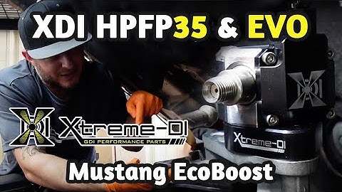XDI HPFP INSTALLATION  (MUSTANG ECOBOOST) XTREME DI install video
