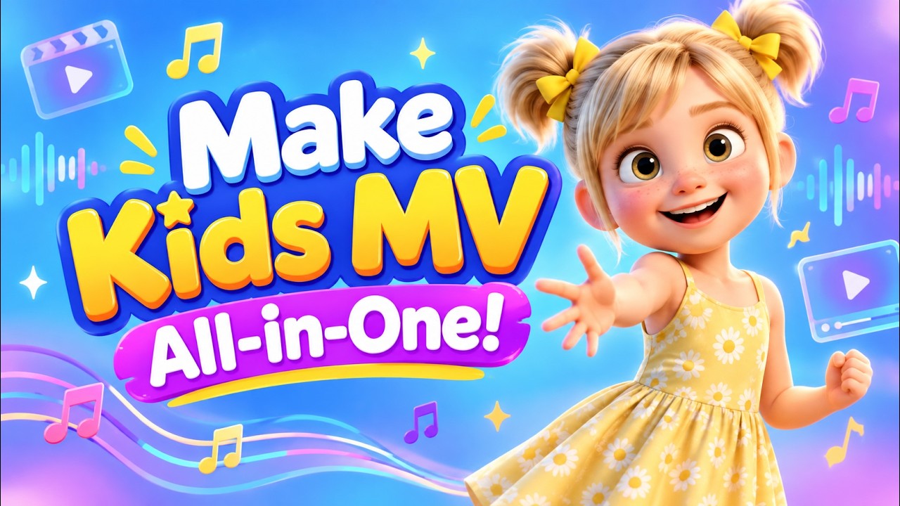 KiVi AI tutorial: nursery rhyme videos with AI