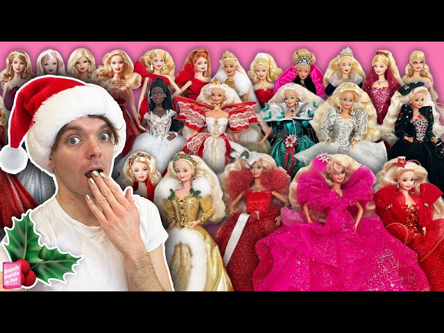 EVERY Holiday Barbie! (1988 to 2024) - YouTube