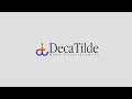 Decatilde home entertainment logo concept