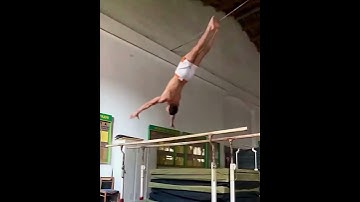 Parallel Bars Back Layout From oleksiy kononov Stars Of Olympics #shorts