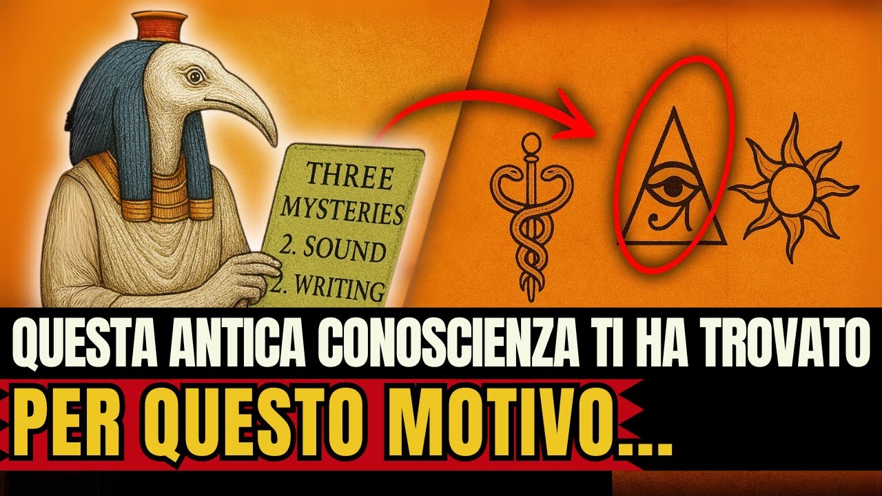 3 Misteri Ermetici di Thoth si rivelano solo a coloro che sono PRONTI 🔥 Risveglio Spirituale