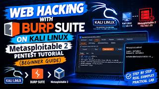 Web Hacking with Burp Suite on Kali Linux | Metasploitable 2 Pentest Tutorial (Beginner Guide)