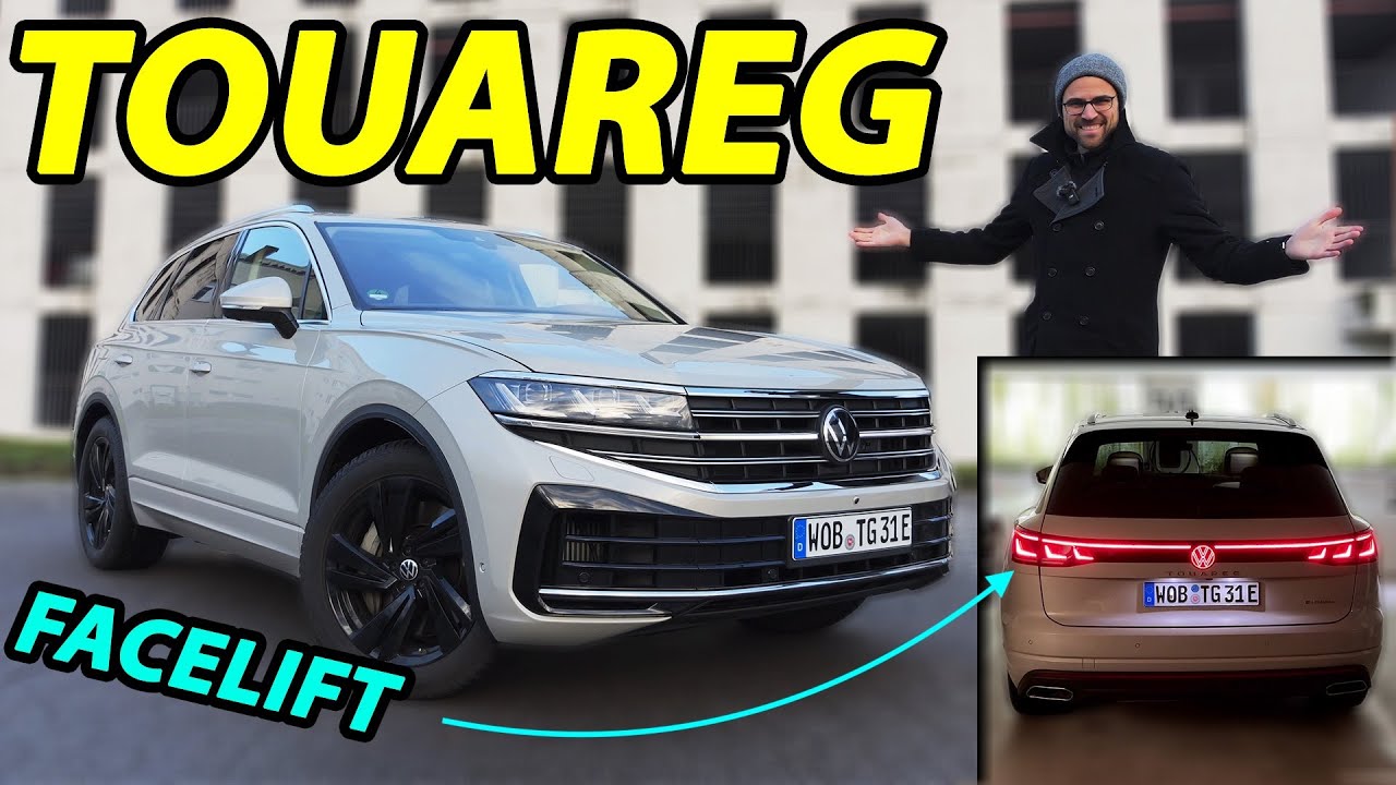 2024 VW Touareg facelift driving REVIEW 