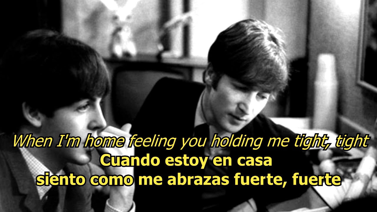 A hard day's night - The Beatles (LYRICS/LETRA) [Original] - YouTube