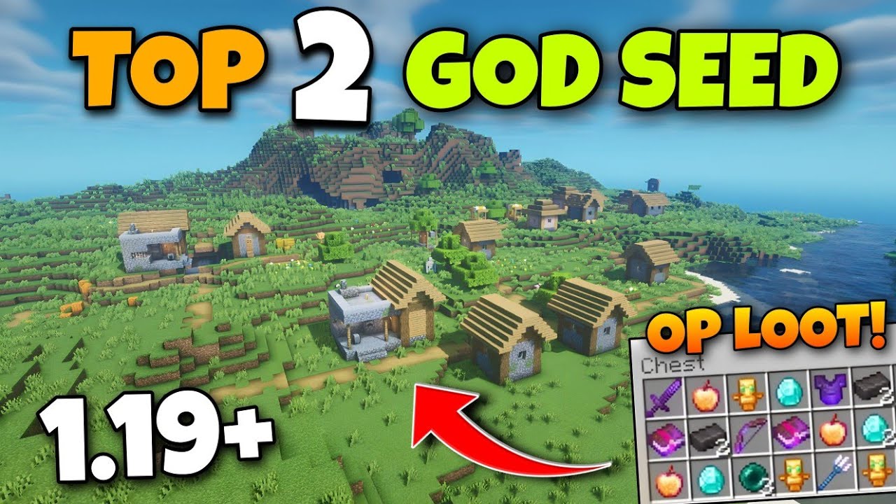 Top 2 God Seeds For Minecraft pe 1.19 Pocket Edition And Bedrock ...
