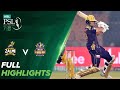 Full Highlights | Peshawar Zalmi vs Quetta Gladiators | Match 22 | HBL PSL 7 | ML2T