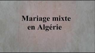 Mariage mixte en Algérie