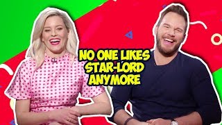 Chris Pratt & Elizabeth Banks Making People Laugh (The LEGO Movie 2)