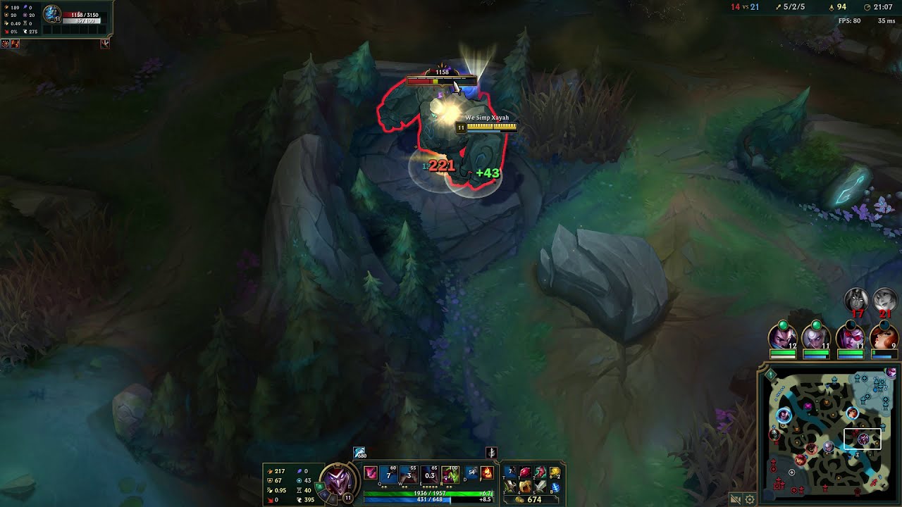 Bruiser Shaco Counter jungle Loss