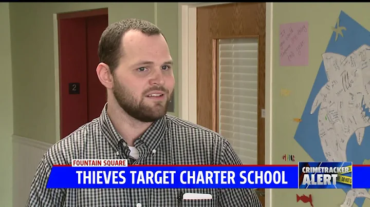Early morning break-in at Indy charter school is caught on camera