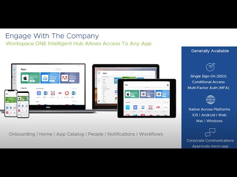 VMware Workspace ONE: Intelligent Hub Day 0 Onboarding - Feature Walk-through