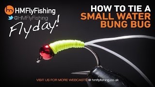 Tying a Small water bug bung fly pattern