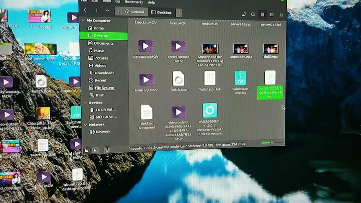 How to make a bootable USB from an ISO in Linux EASY!!