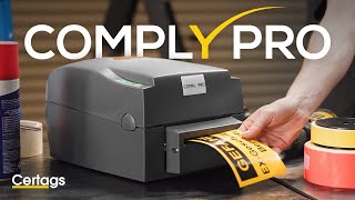 ComplyPro Thermal Transfer Printer Makes Tagging Easy Profile