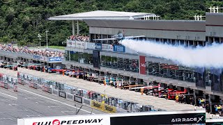 SUPER GT Rd.4 富士スピードウェイで世界初のAIR RACE X デモフライトを実施しました！