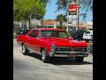 1967 Pontiac GTO and 1969 LeMans Classic Car Exhaust Sound Drive By at the Car Show Cruise In