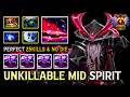 UNKILLABLE MID VOID SPIRIT PERFECT 25KILLS WITH SPIRIT VESSEL + AGHS SCEPTER BUILD | 7.41c DOTA 2